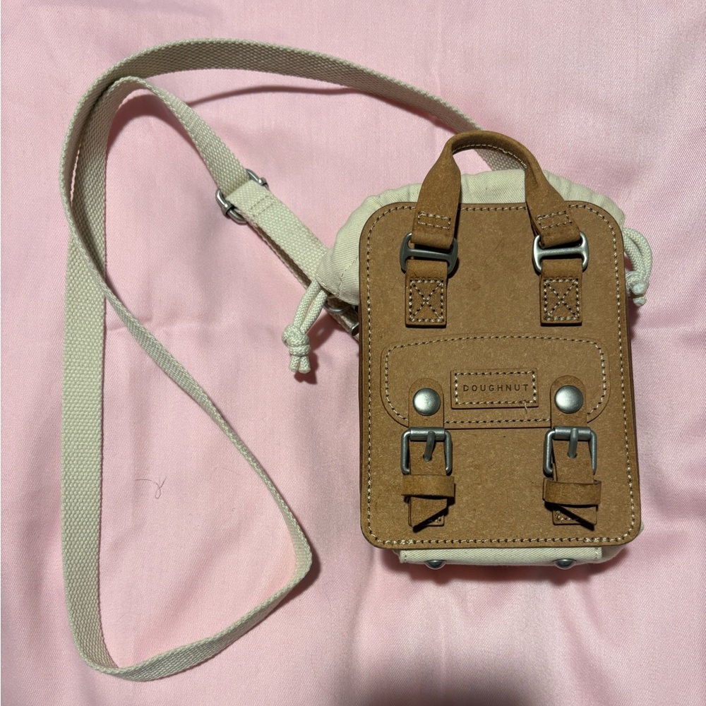 Doughnut Tan and Cream Mini Backpack